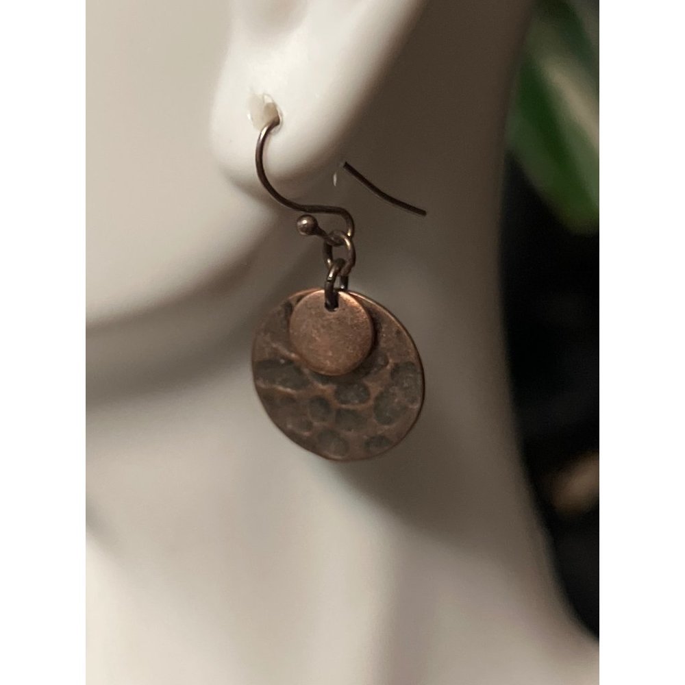 Bohemian Bronze Statement Earrings 28$